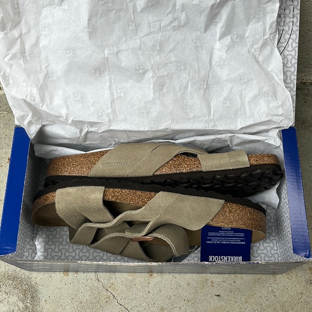 Birkenstock Lugano suede